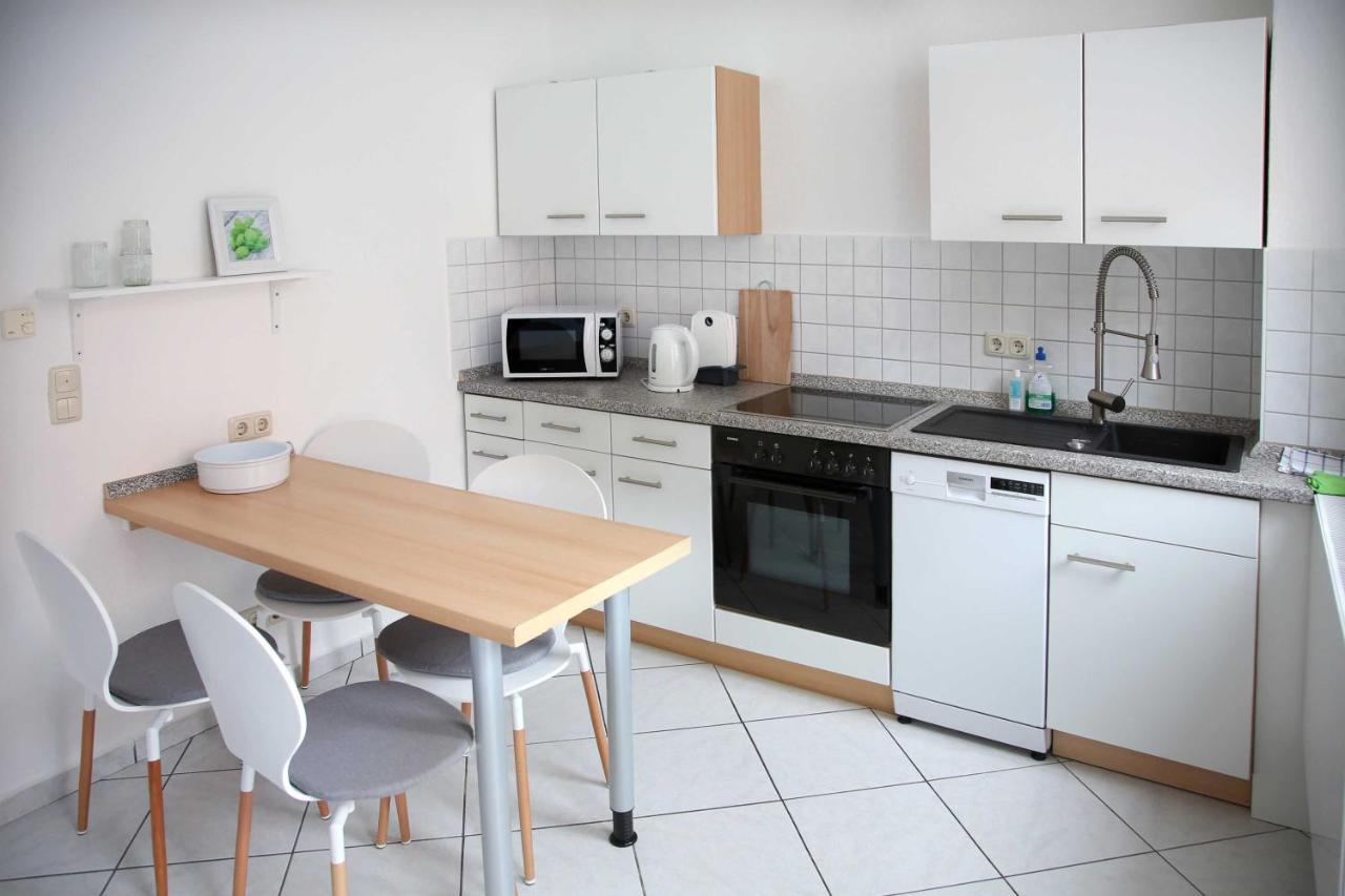 Appartements am Markt Greifswald Buitenkant foto