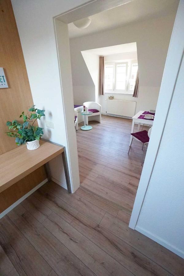 Appartements am Markt Greifswald Buitenkant foto
