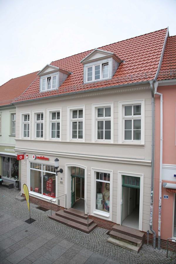 Appartements am Markt Greifswald Buitenkant foto